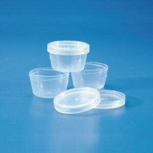 Envase desechable para saliva para laboratorio marca kartell