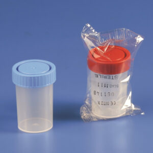 Envases para orina con tapón de rosca para laboratorio marca kartell