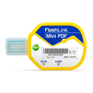 FlashLink ® Mini PDF en tránsito Logger Deltatrak para laboratorio Modelo 31010