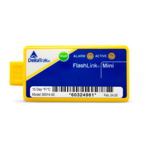 FlashLink ® Mini en tránsito Logger Deltatrak para laboratorio Modelo 30014-02, 30016-02