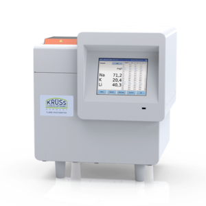 17. Fotómetro de llama para laboratorio marca Kruss