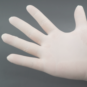 Guantes de examen de látex sin polvo