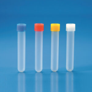 Probetas con tapón de rosca para laboratorio marca kartell