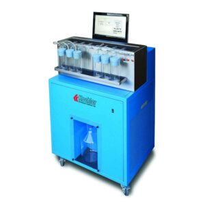 Prueba automática de filtrabilidad a baja temperatura para petróleo