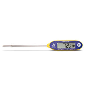 FlashCheck ® Auto-Cal digital resistente al agua industrial de la sonda del termómetro Deltatrak para laboratorio Modelo 11061