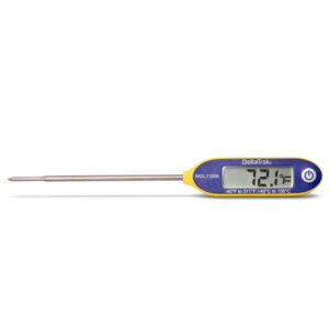 Termómetro de sonda de punta reducida con pantalla gigante Deltatrak para laboratorio Modelo 11066