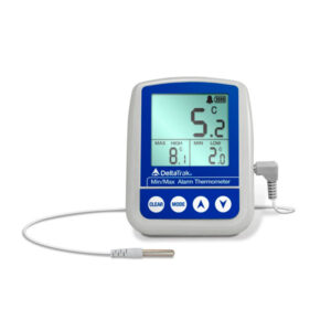 Termómetro digital de alarma Min-Max Deltatrak para laboratorio modelo 12217